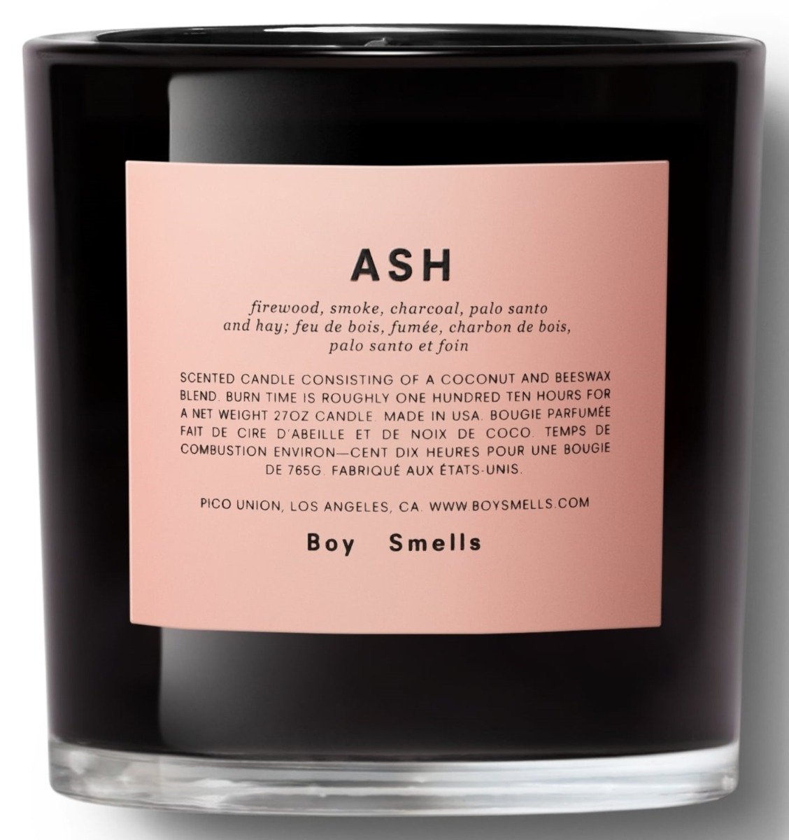 Boy Smells - Ash Magnum Candle