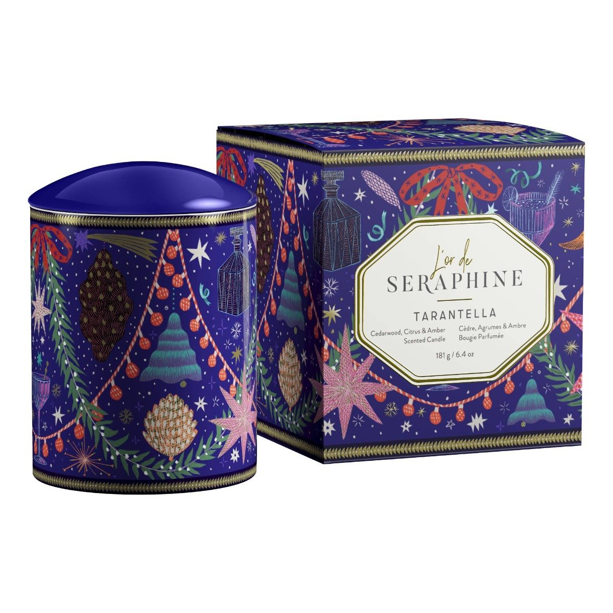 L' or de Seraphine -  Tarantella Medium Candle