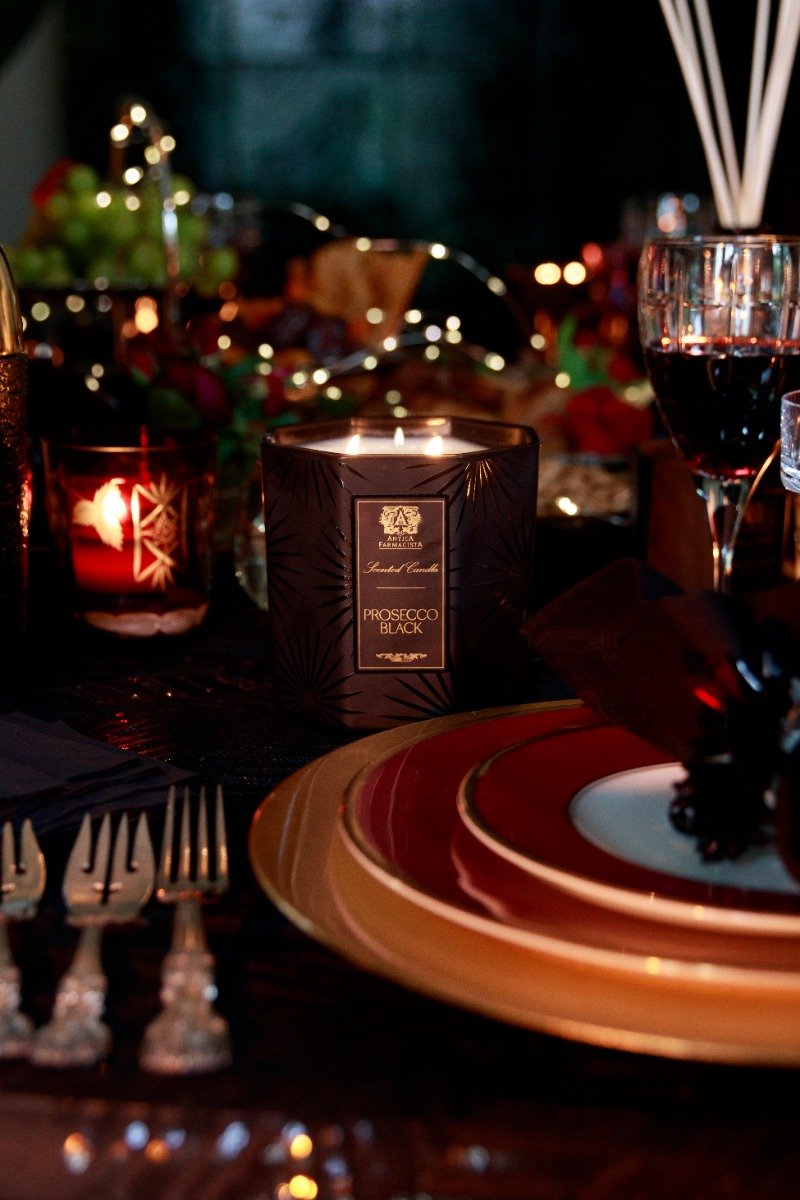 Antica Farmacista - Prosecco Black 3 Wick Candle