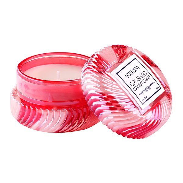 Voluspa - Crushed Candy Cane Macaron Candle