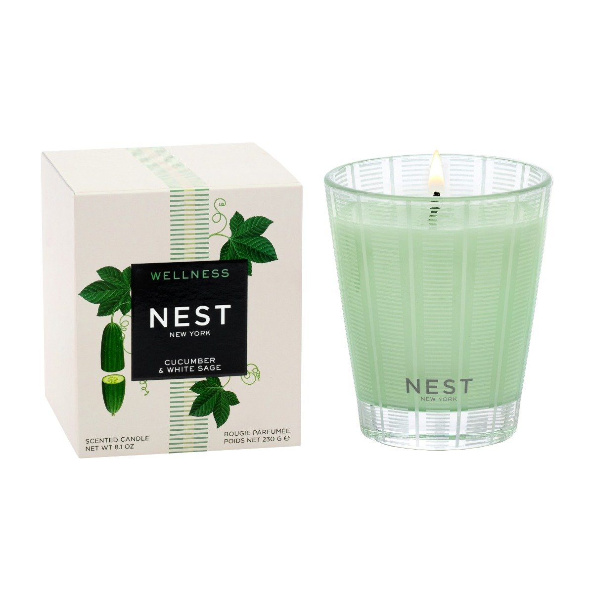 Nest - Cucumber & White Sage Candle