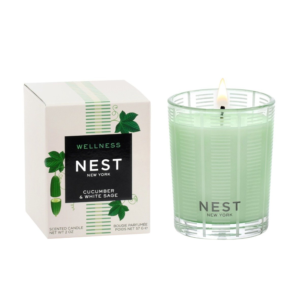 Nest - Cucumber & White Sage Votive Candle