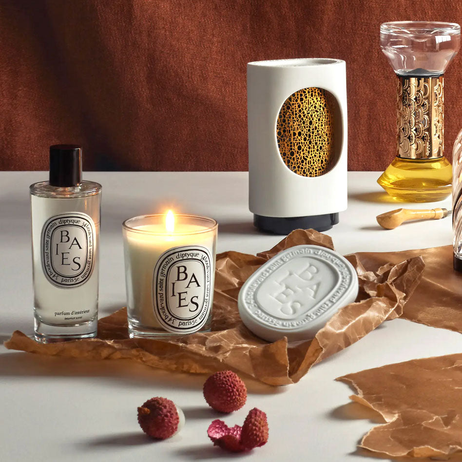 Diptyque - Baies Mini Candle (Berries & Bulgarian Roses) | Candle