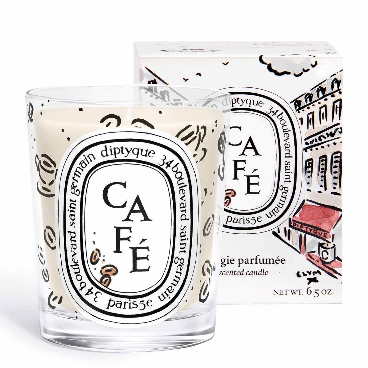 Diptyque Café scented candle 190g キャンドル クラシック キャンドル ムスク 190g | Diptyque Paris