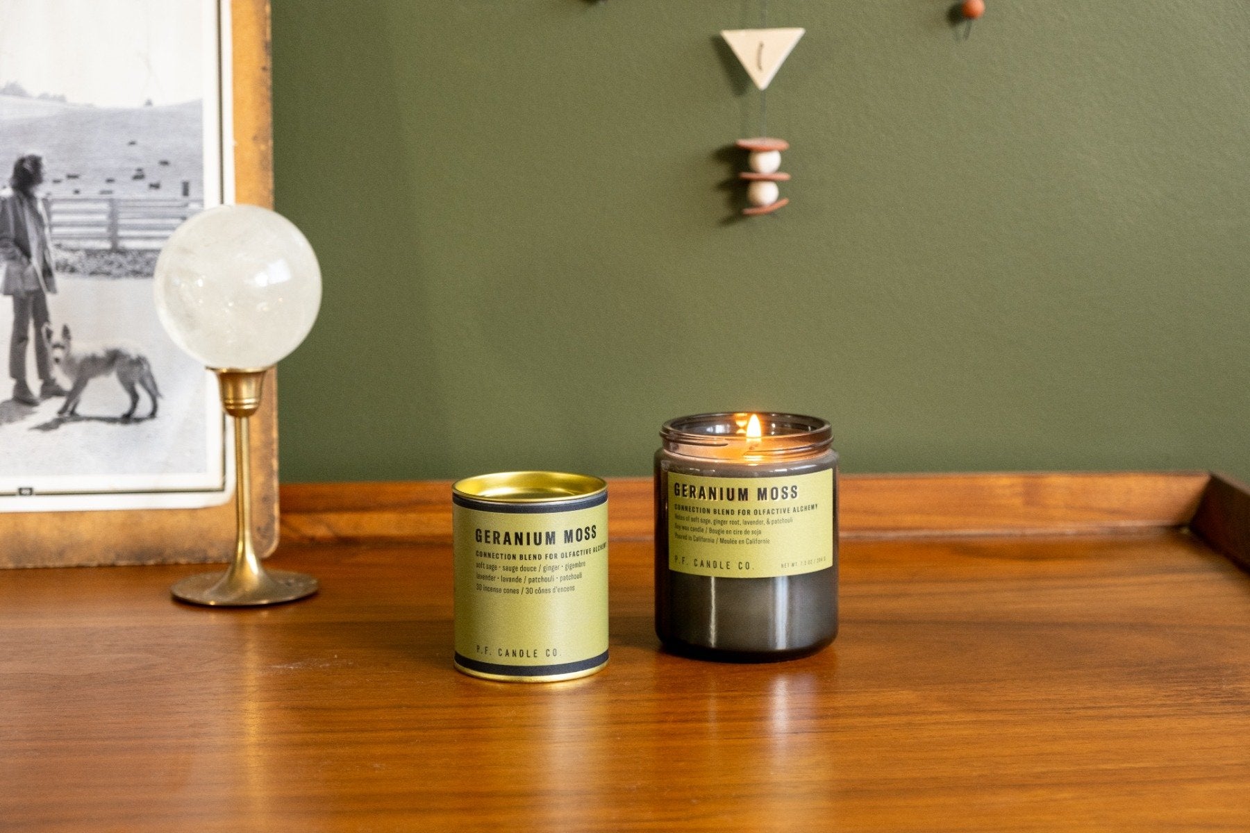 P.F. Candle Co. - Geranium Moss Incense Cones