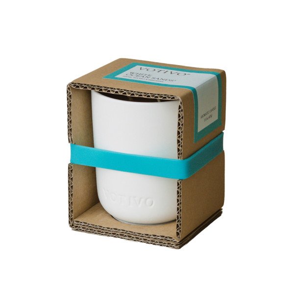 Votivo - White Ocean Sands 2 Wick Candle