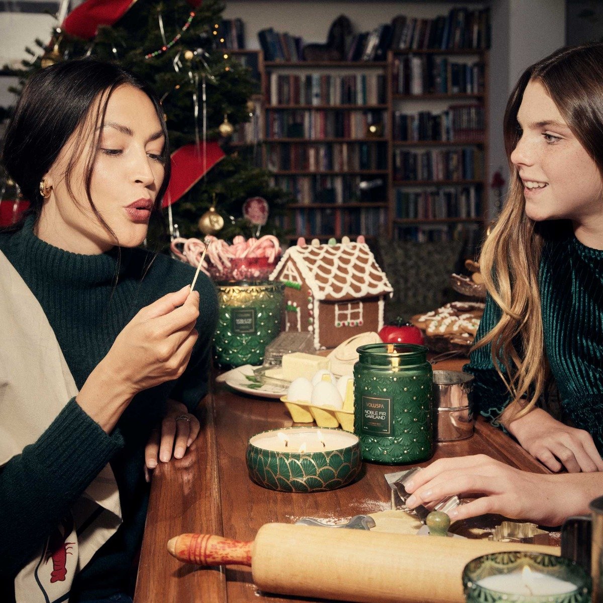 Voluspa - Noble Fir Garland Classic Candle