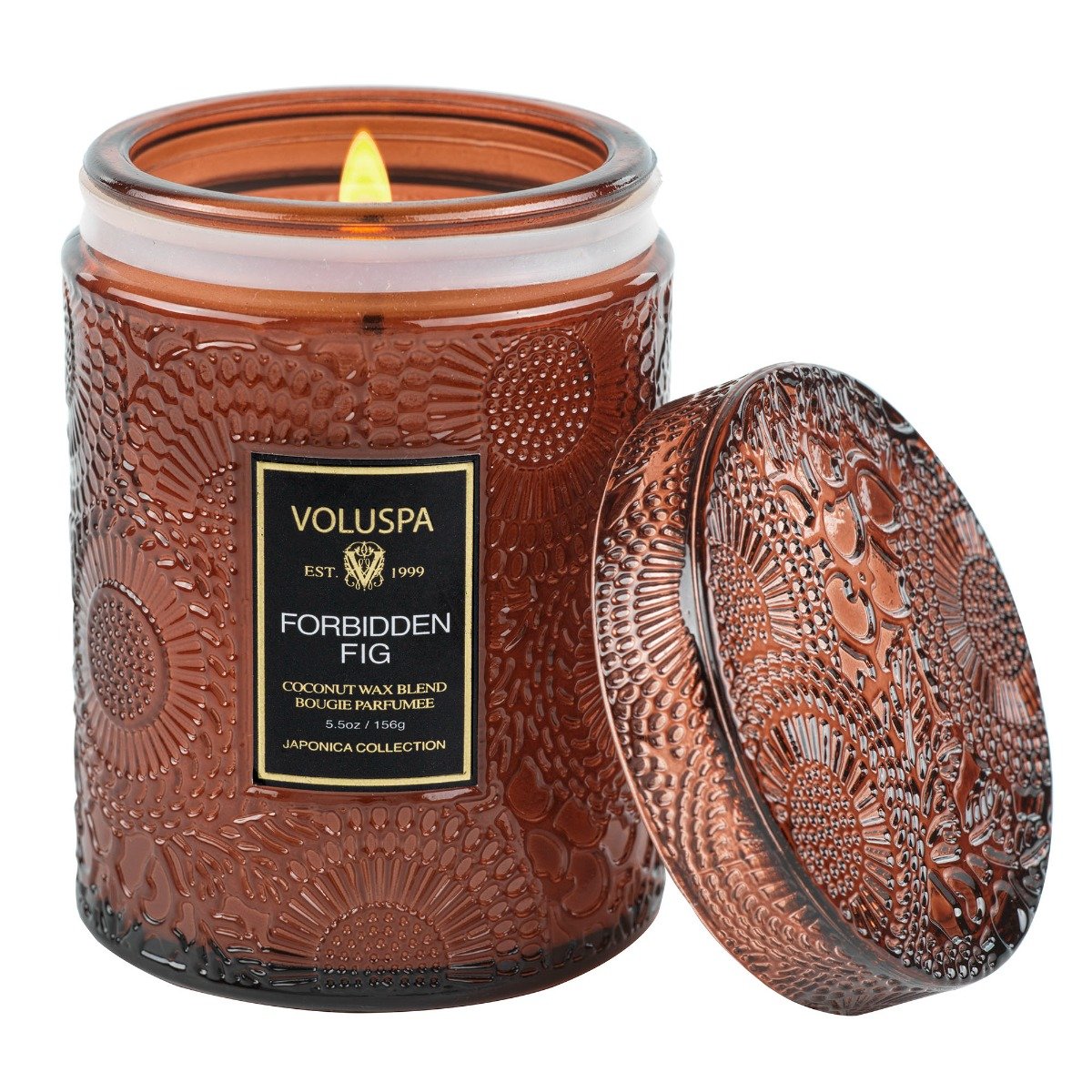 Voluspa - Forbidden Fig Small Jar Candle