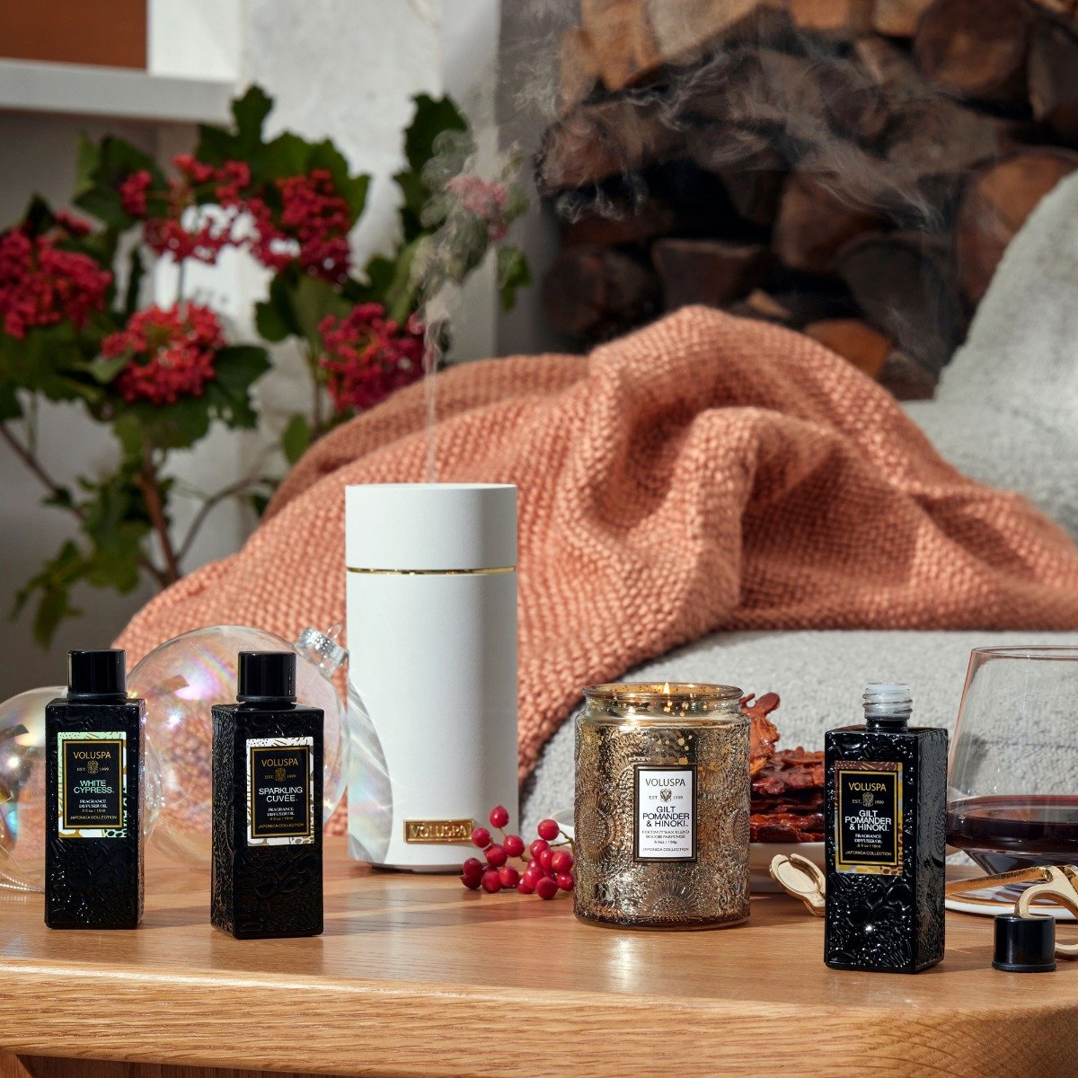 Voluspa - White Cypress Ultrasonic Diffuser Oil