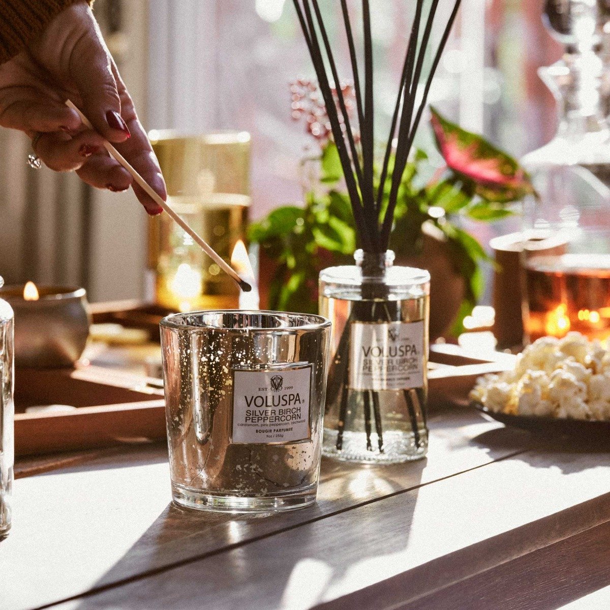 Voluspa - Silver Birch Peppercorn Diffuser