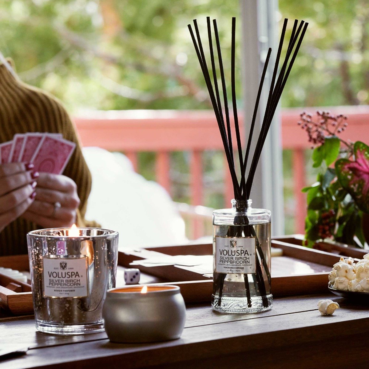 Voluspa - Silver Birch Peppercorn Diffuser