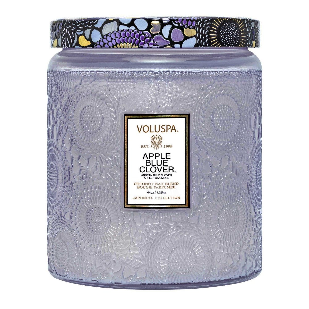 Voluspa - Apple Blue Clover Luxe Candle
