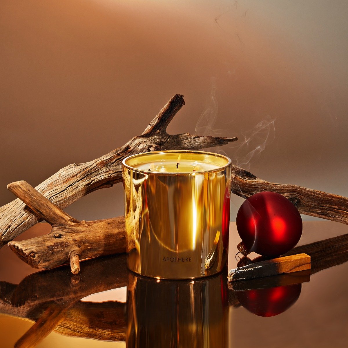 Apotheke - Firewood 3 Wick Candle