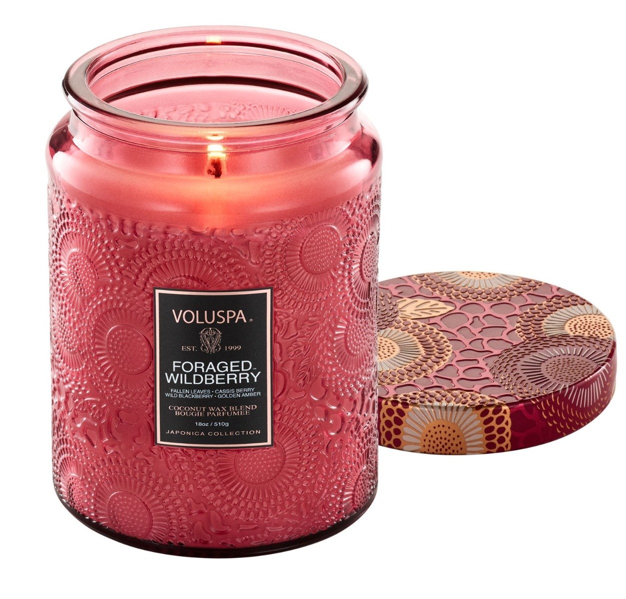 Voluspa - Foraged Wildberry Large Jar Candle