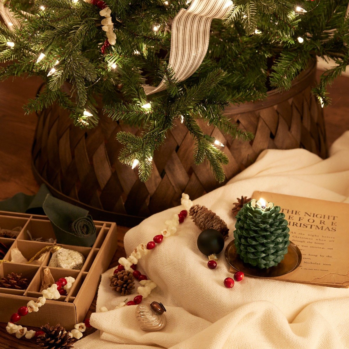 THYMES FRASIER FIR MOLDED PINECONE - Thumbnail 5