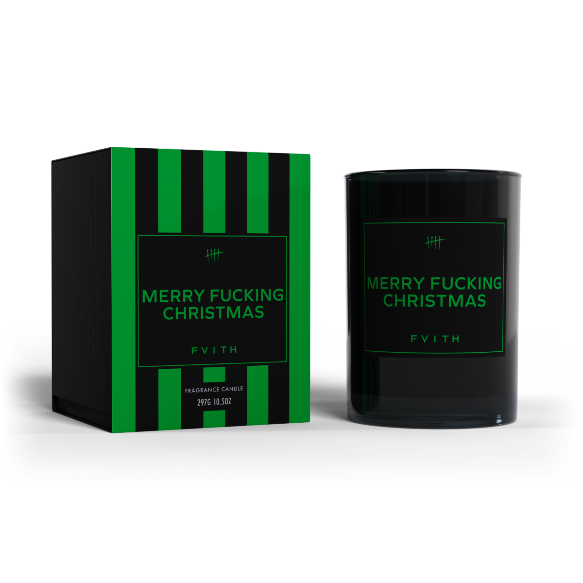 Fvith - Merry F*cking Christmas Candle