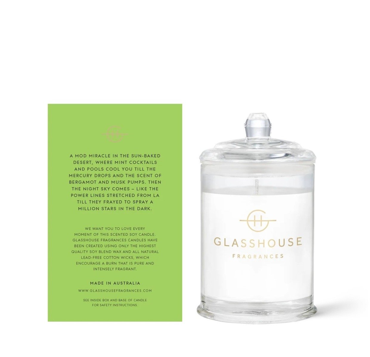 Glasshouse - Perfect Palm Springs Mini Candle
