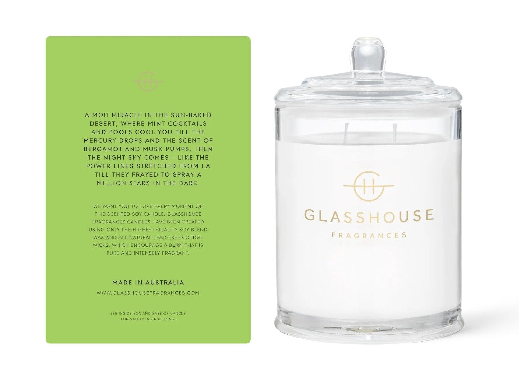 Glasshouse - Perfect Palm Springs Candle