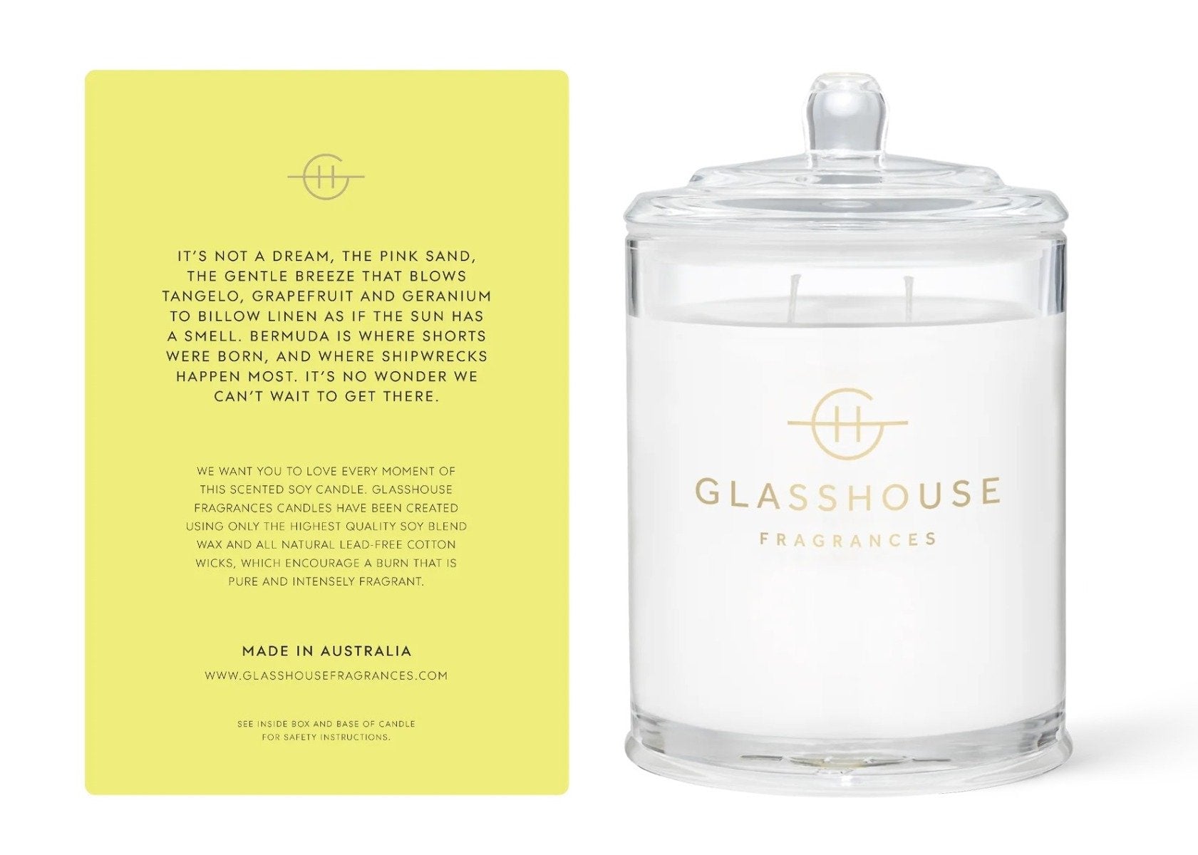 Glasshouse - Sunkissed In Bermuda Candle