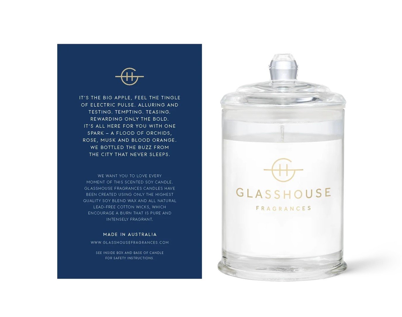 Glasshouse - I'll Take Manhattan Mini Candle