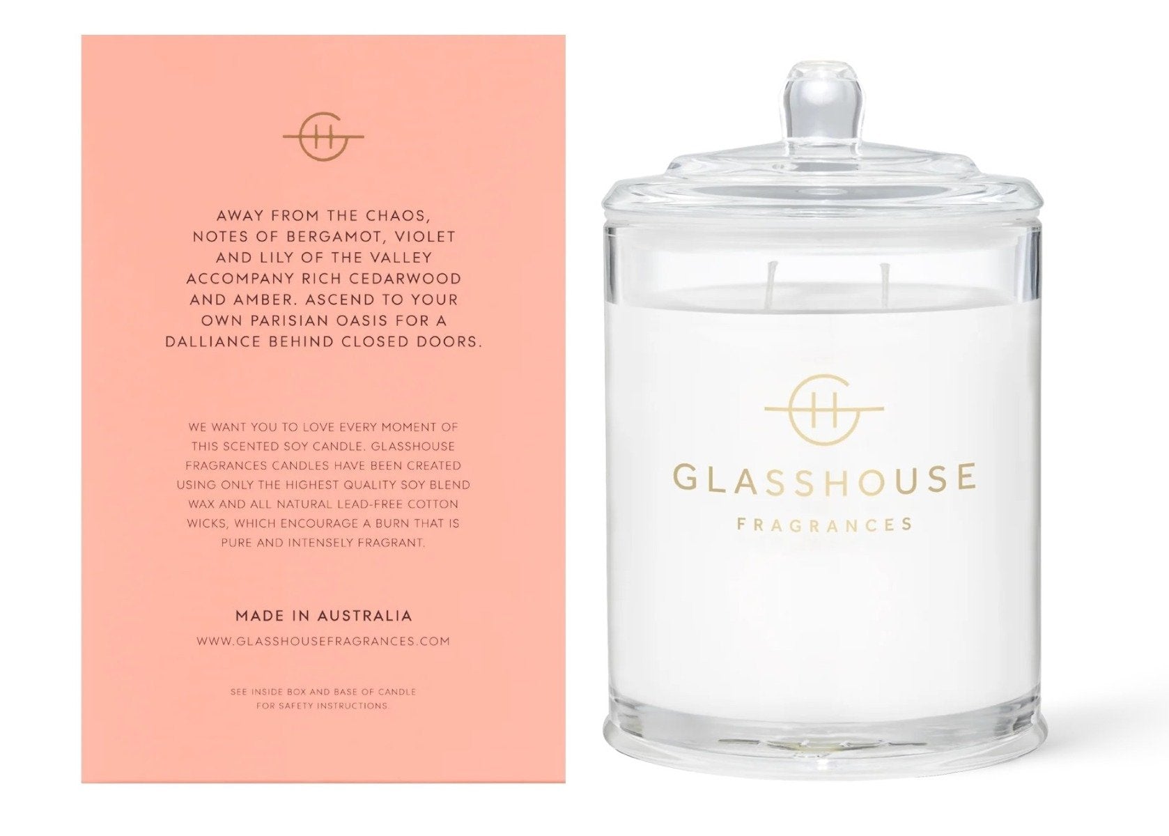 Glasshouse - A Place in Paris Candle