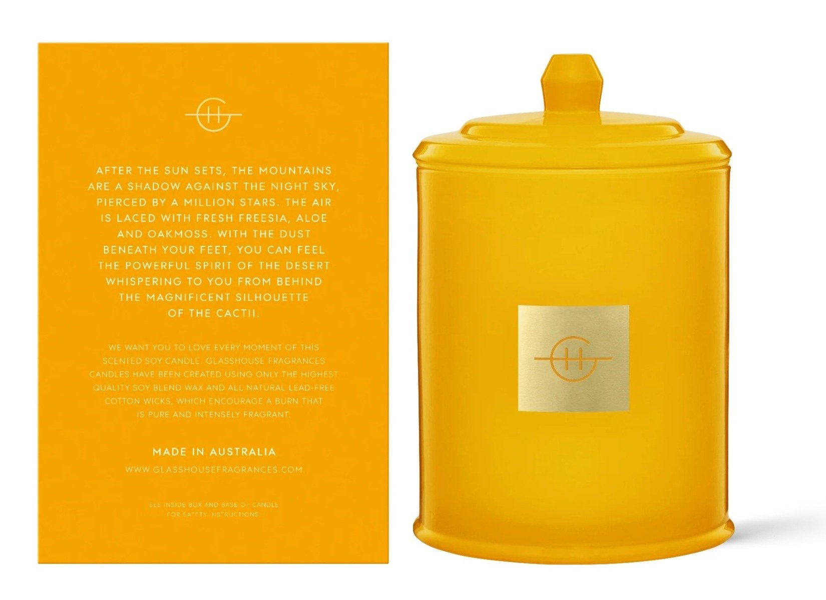 Glasshouse - Desert Divine Candle