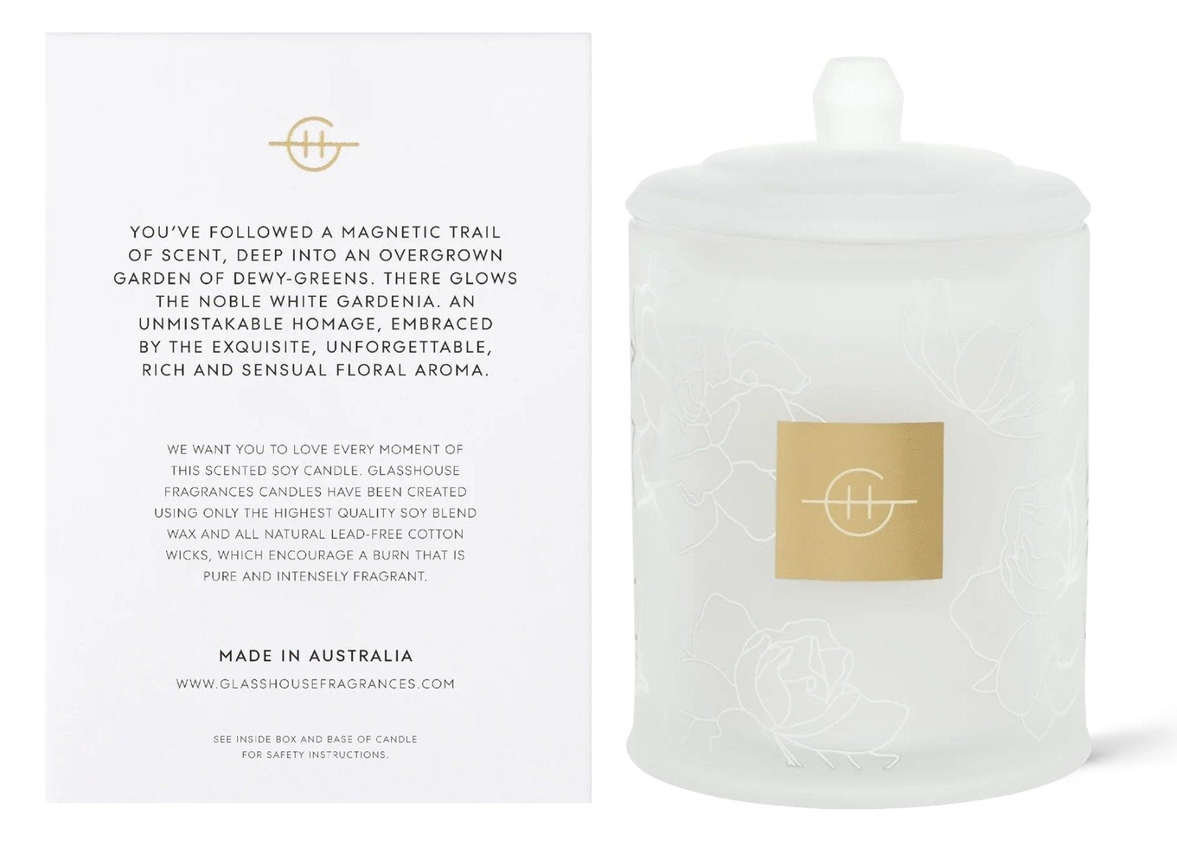 Glasshouse - Gardénia Inoubliable Candle