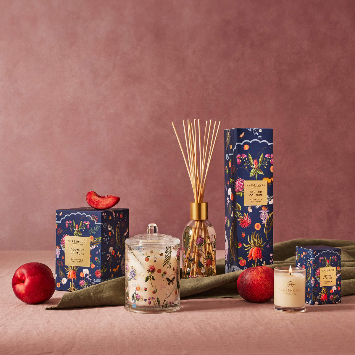 Glasshouse - Country Couture Candle (Limited Edition)