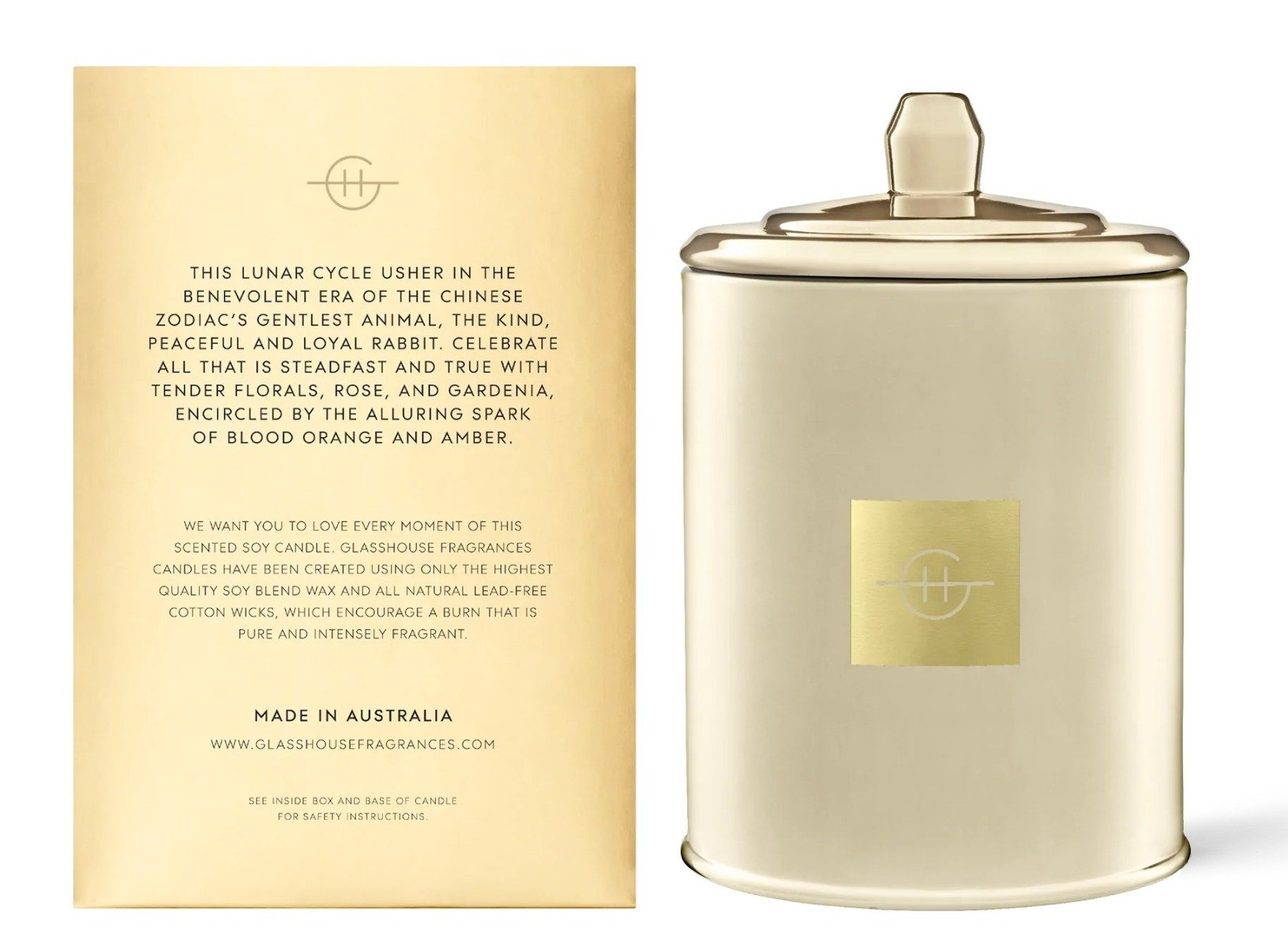 Glasshouse - Year of the Rabbit Candle