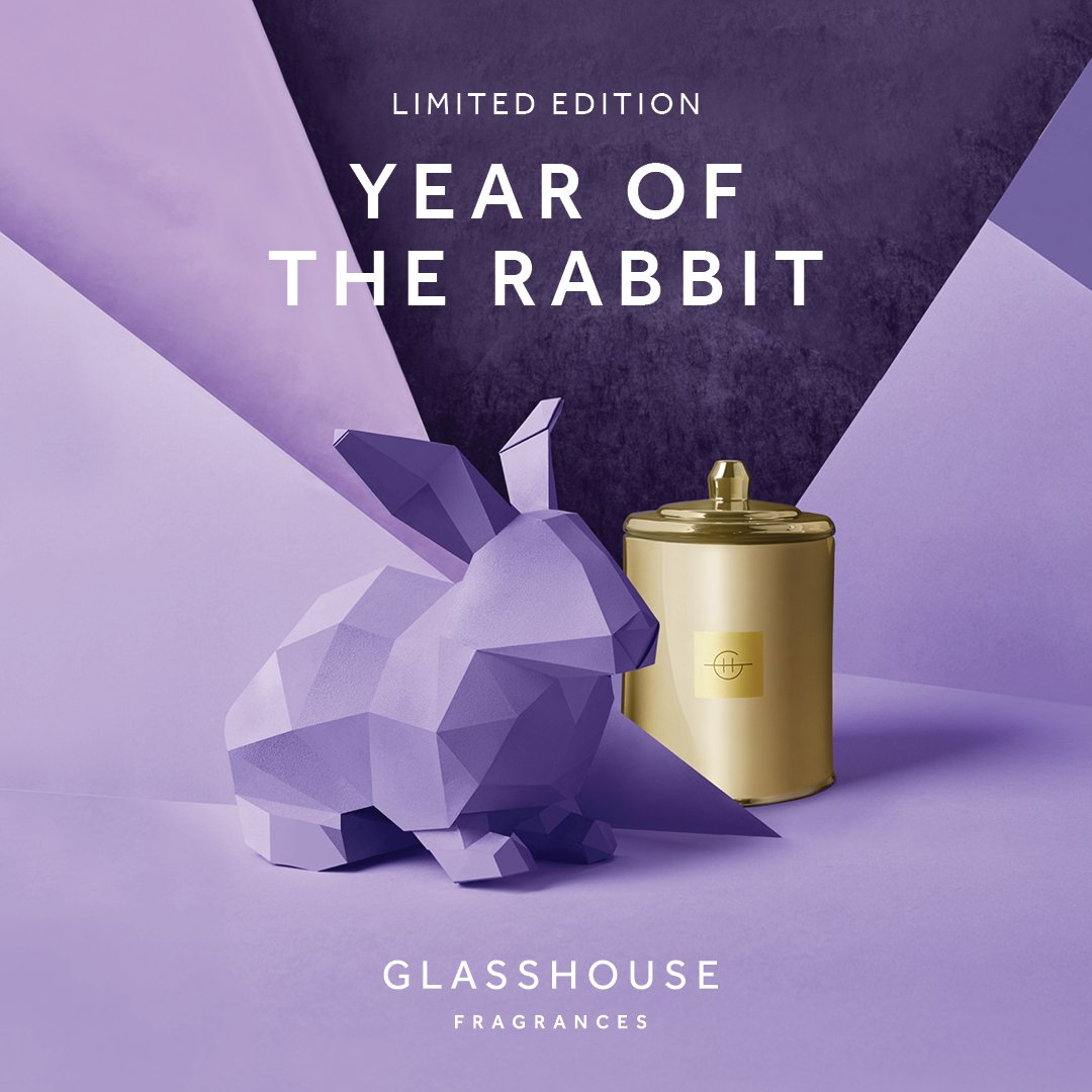 Glasshouse - Year of the Rabbit Candle