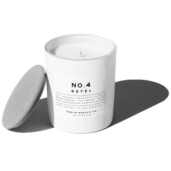 Photogenics - Betel #4 Glass Candle
