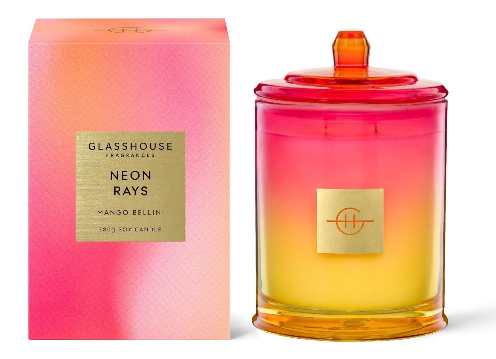 Glasshouse - Neon Rays Candle