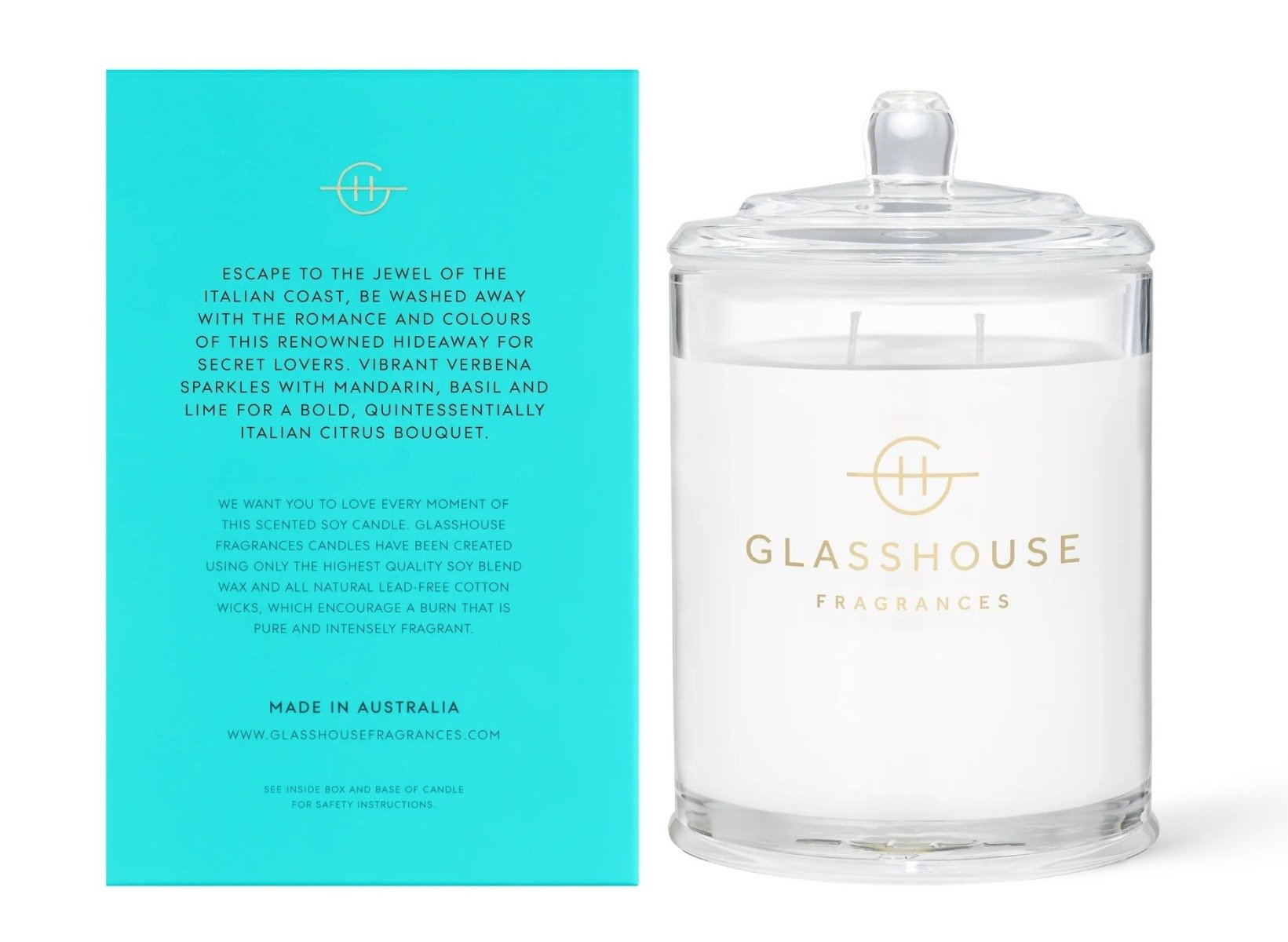 Glasshouse - Passion in Positano Candle