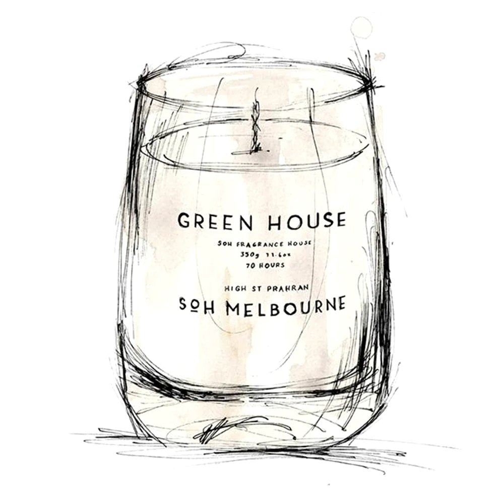SOH Melbourne - Green House Candle
