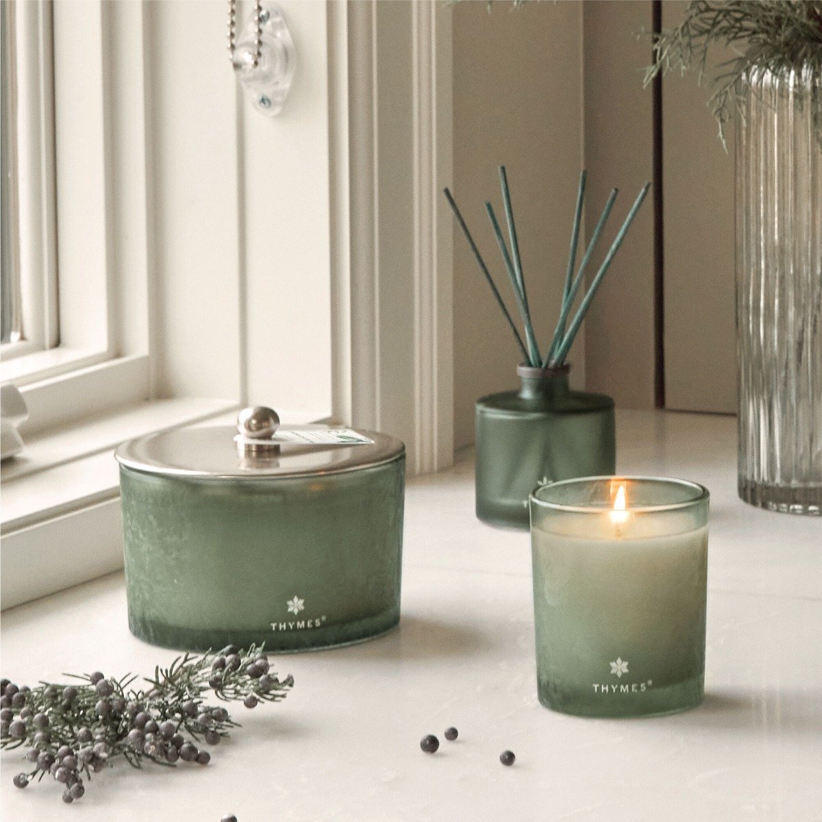 Thymes - Highland Frost Candle