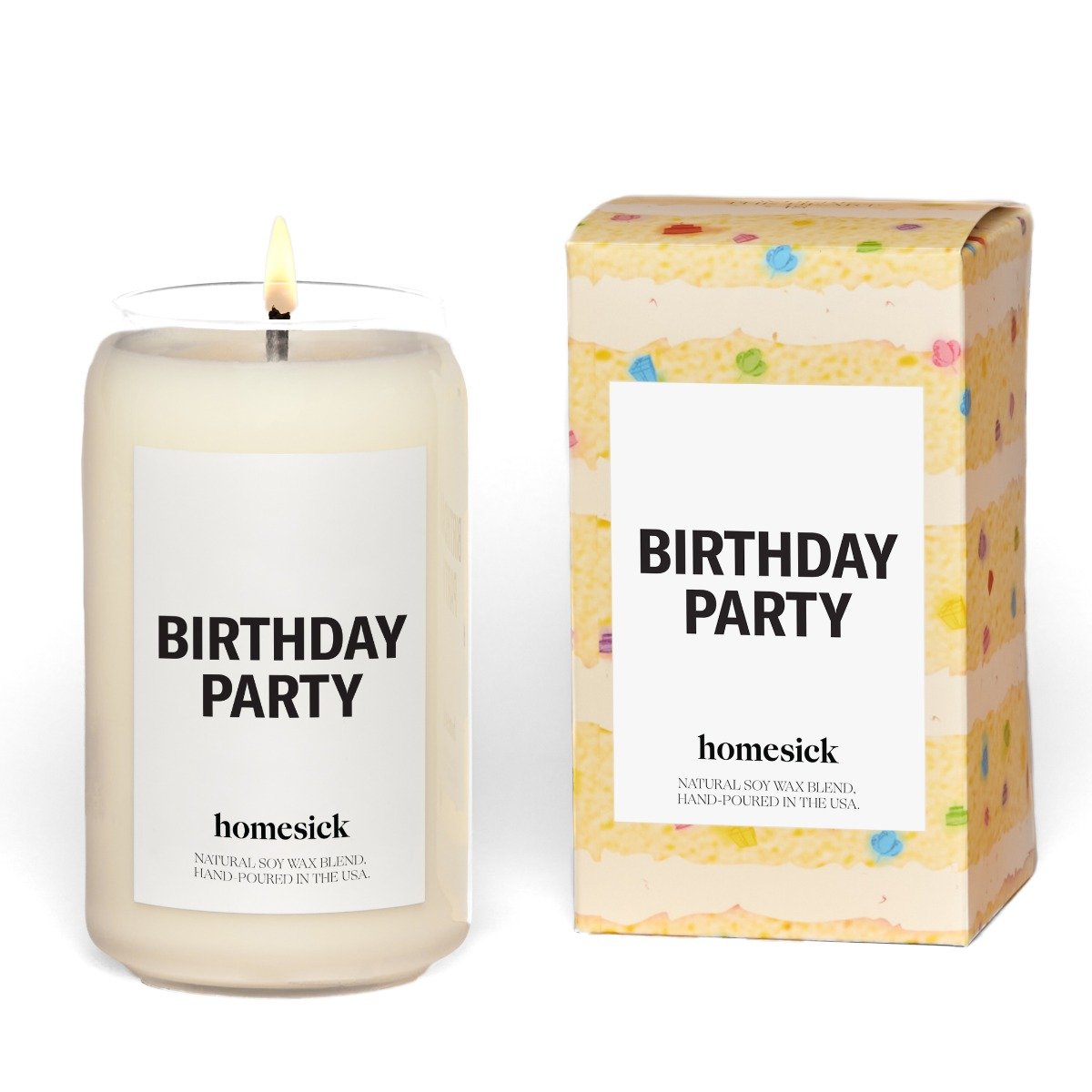 Homesick - Birthday Party Candle
