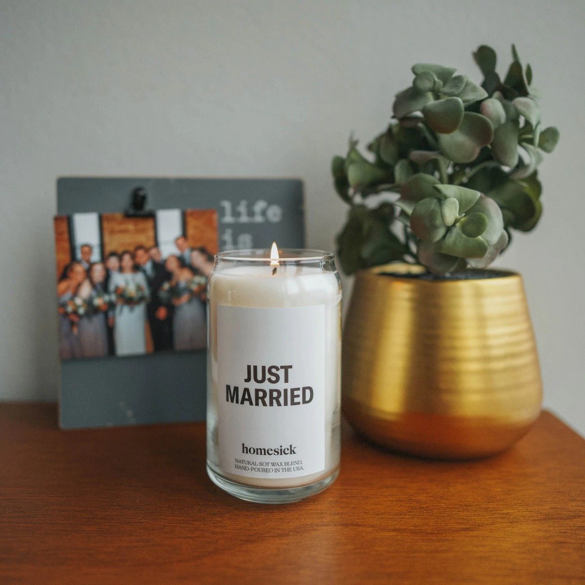 Homesick - Just Married Candle