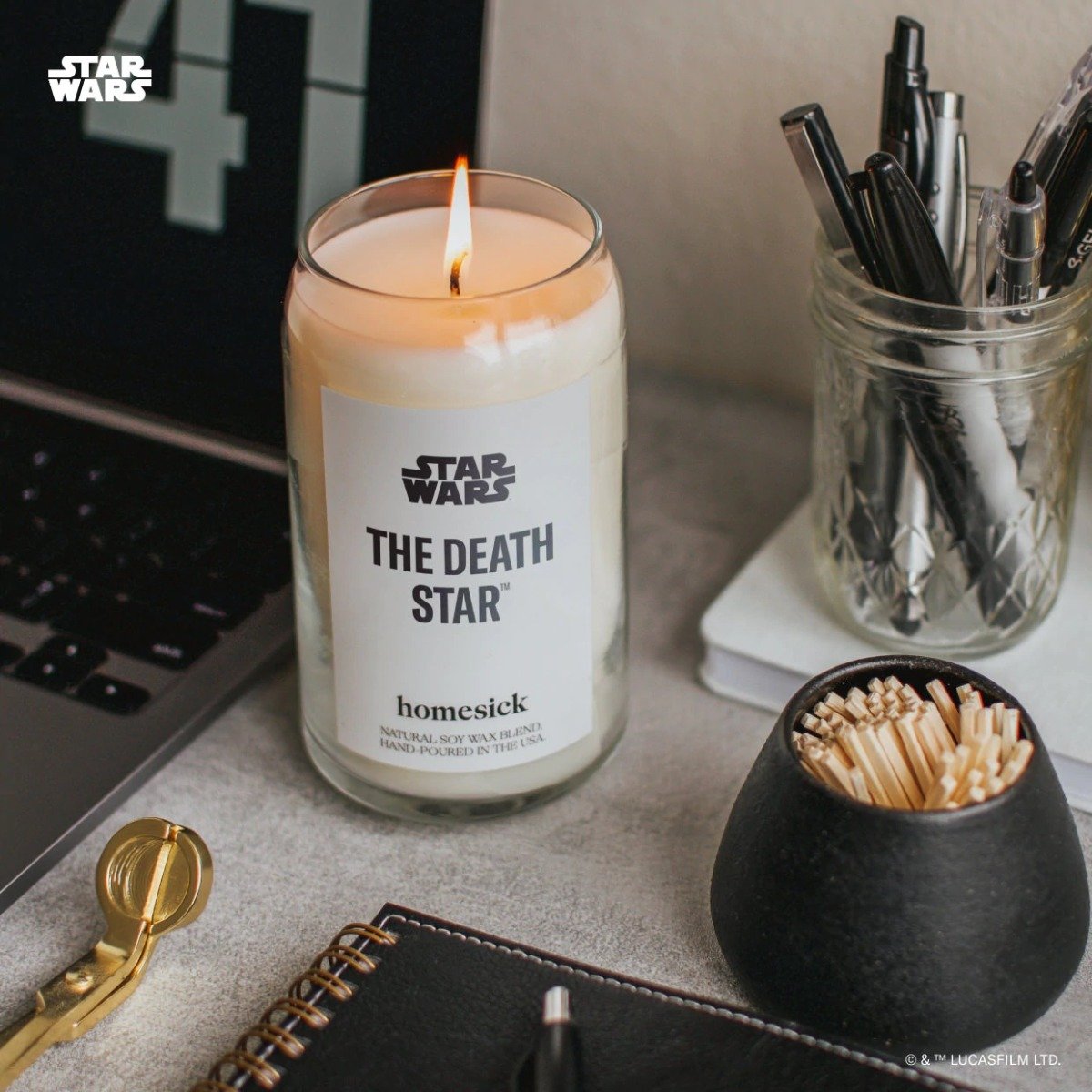 Homesick - The Death Star Candle