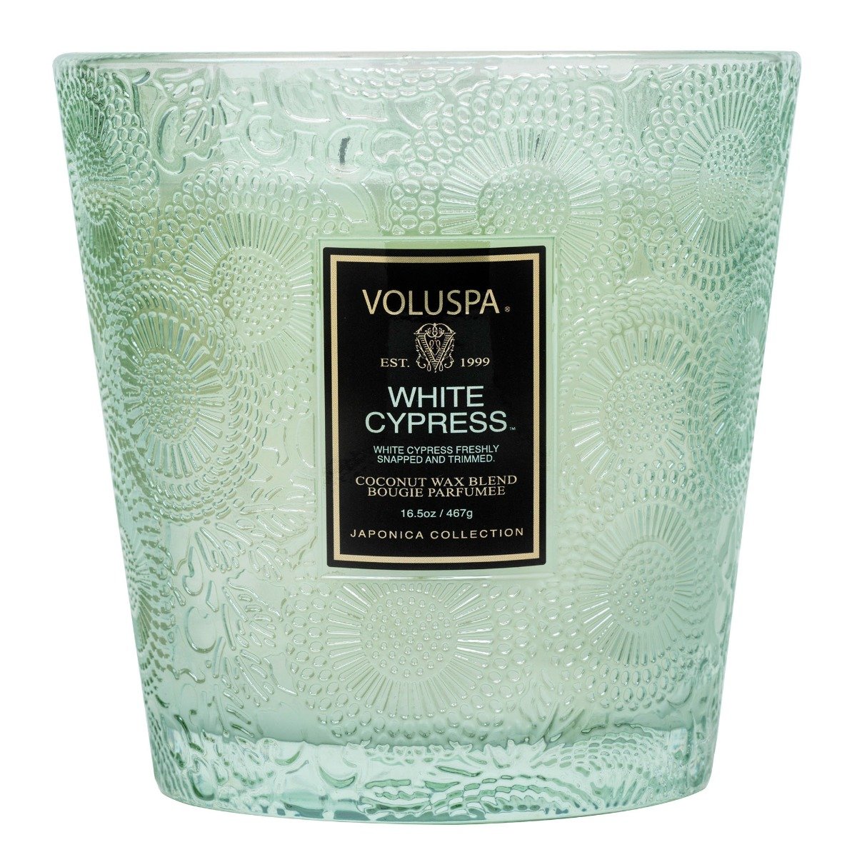 Voluspa - White Cypress 2 Wick Hearth Candle