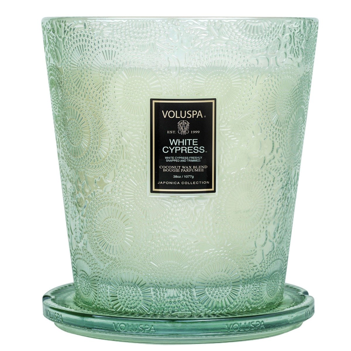 Voluspa - White Cypress 3 Wick Hearth Candle
