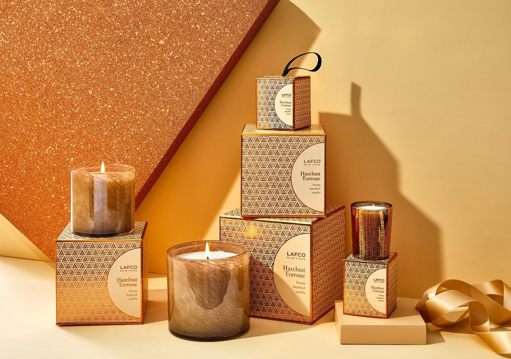 LAFCO -  Hazelnut Torrone Votive Candle