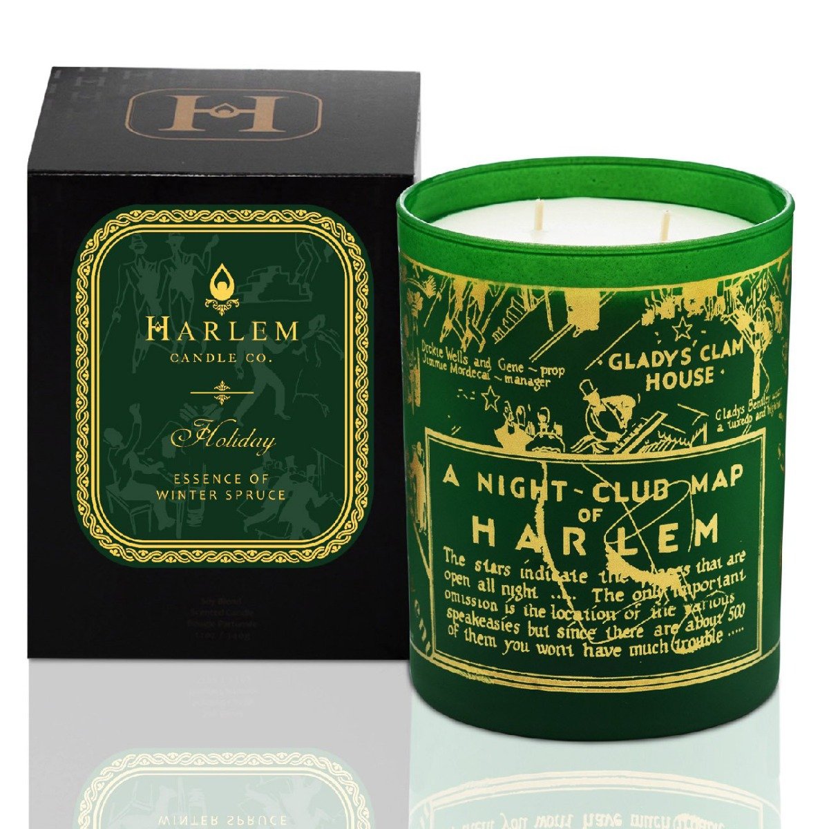 Harlem Candle Company - Holiday Nightclub Map Candle