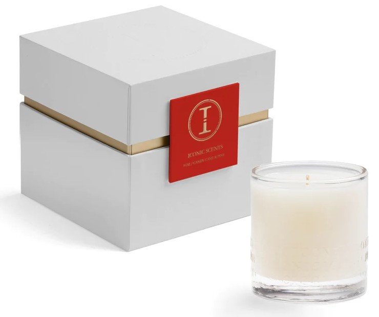 Iconic - Candy Cane and Pine Candle