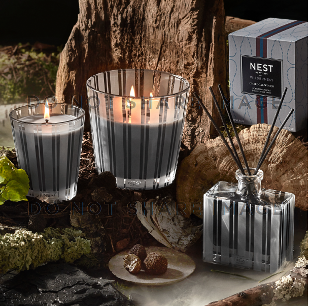 Nest - Charcoal Woods Votive Candle