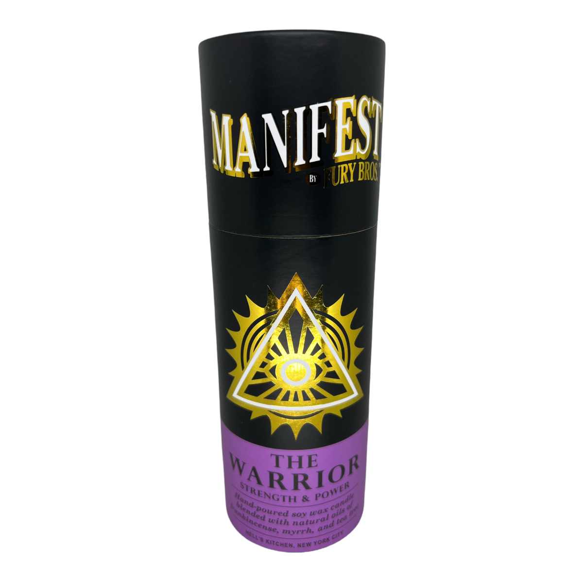 Fury Bros - The Warrior Manifest Candle