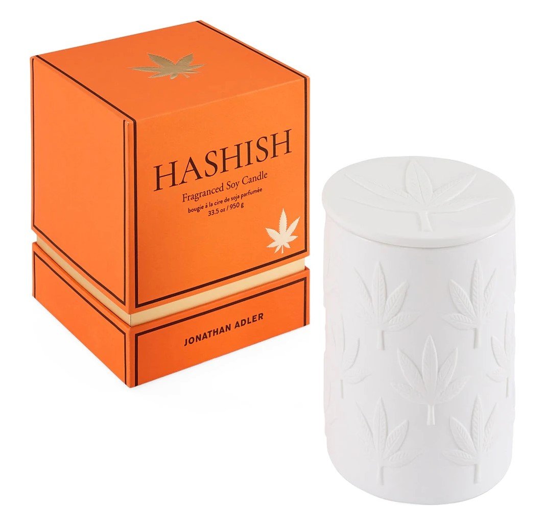Jonathan Adler - Hashish  3 Wick Candle