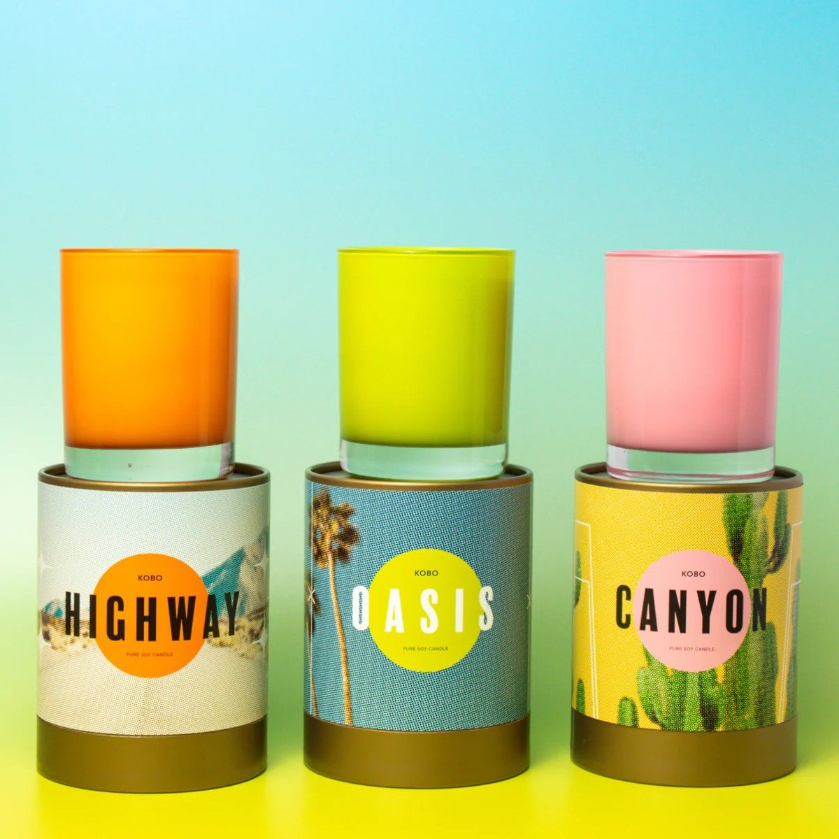 Kobo Road Trip Canyon Candle