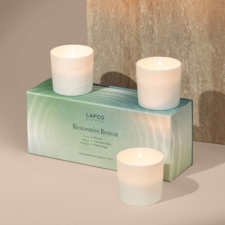 LAFCO -     Resorative Retreat 3 Candle Set