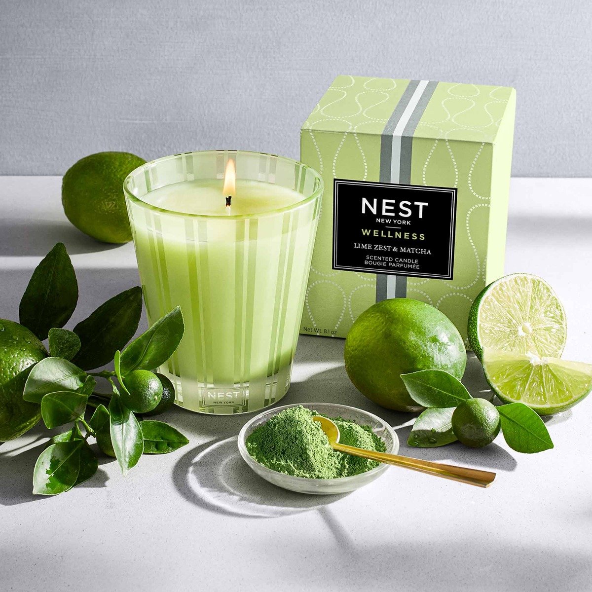 Nest - Lime Zest & Matcha Candle