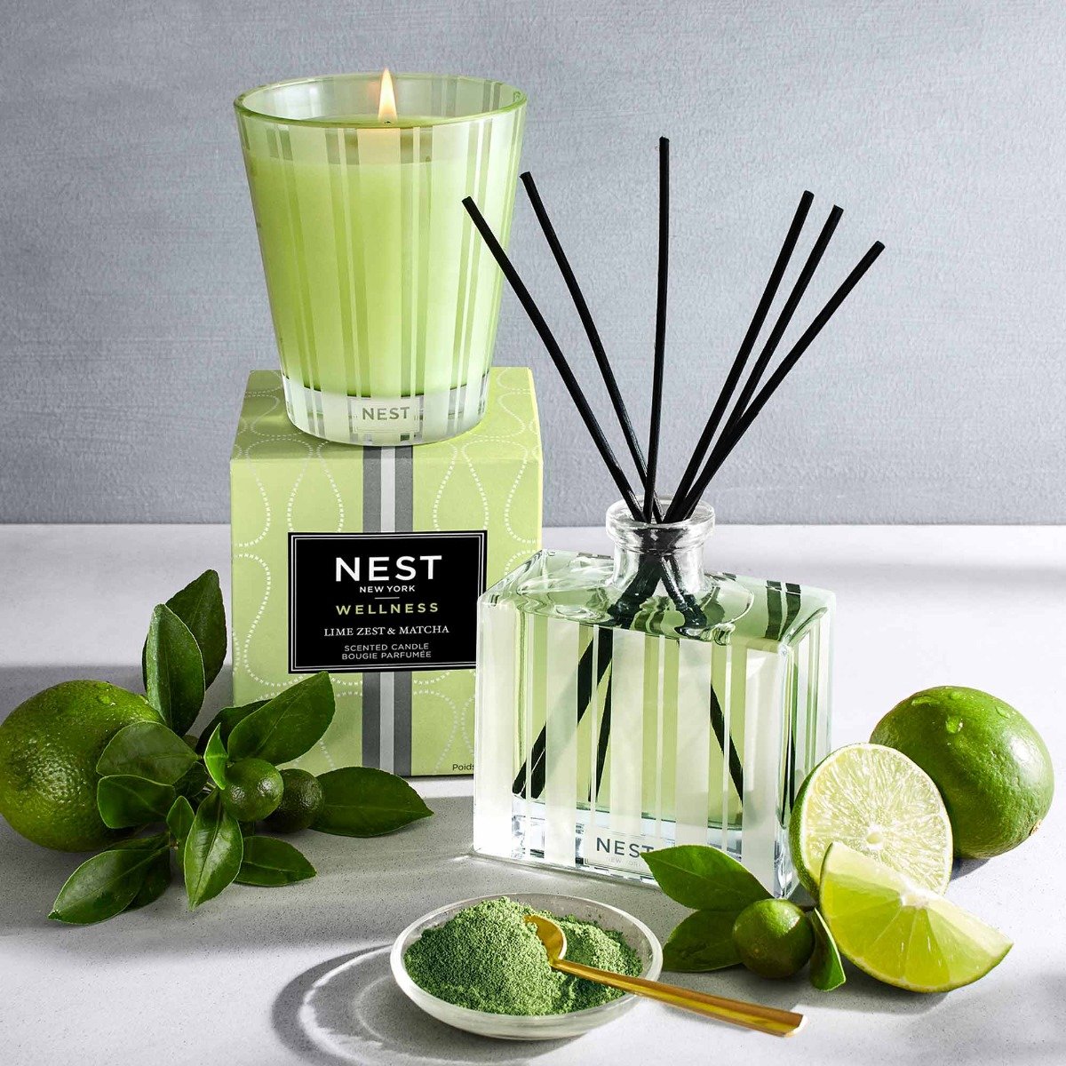 Nest - Lime Zest & Matcha Candle
